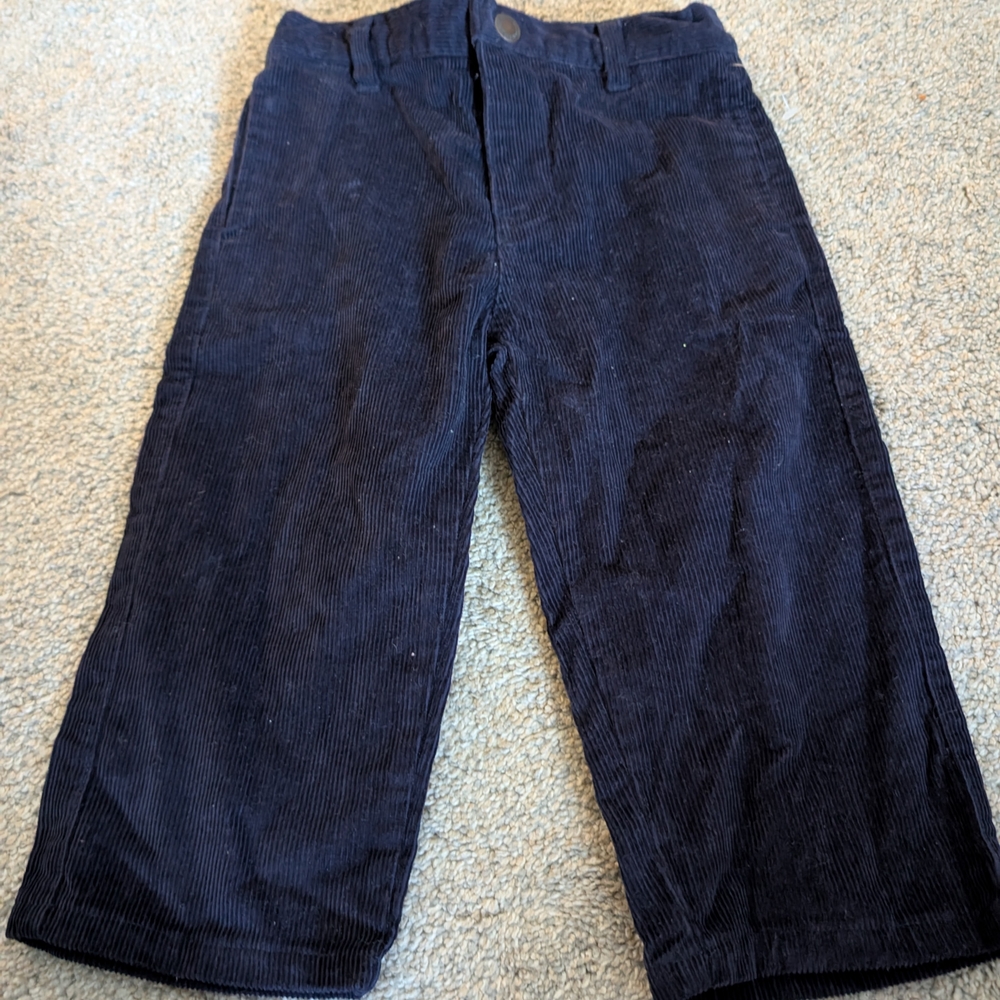 Navy Corduroy Pants
